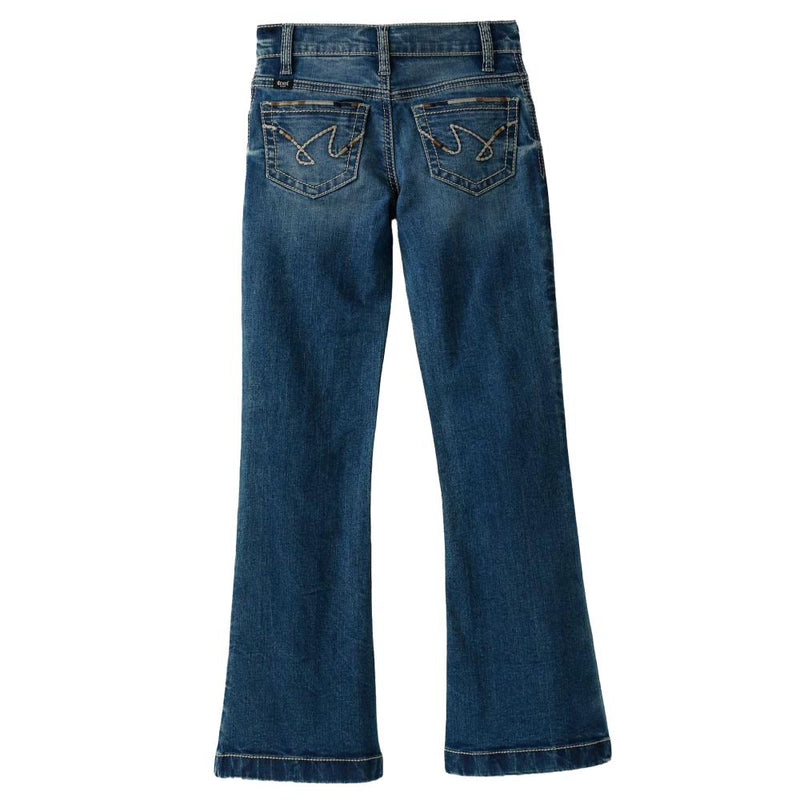 Girl's Violet Trouser Jeans