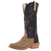 Men`s Ride Ready Tan Crazy Horse Vamp 15in Black Gold Top