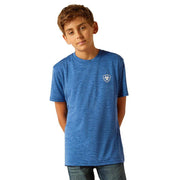 Boy's Charger Monaco Blue Spirited Tee
