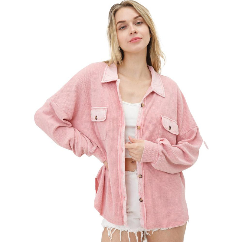 Women's Mellow Rose Shirt Jacket