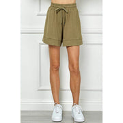 Women's Olive Soft Shorts
