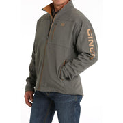 Men's Charcoal Bonded Jacket