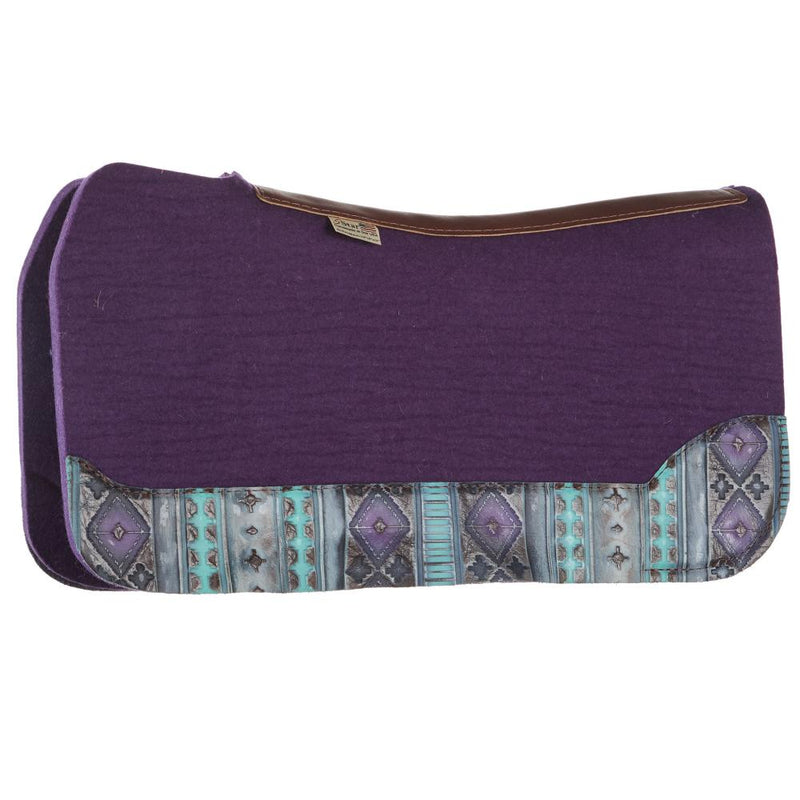 3/4in. 30x28 Navajo Purple Barrel Racer Flex Fit Saddle Pad