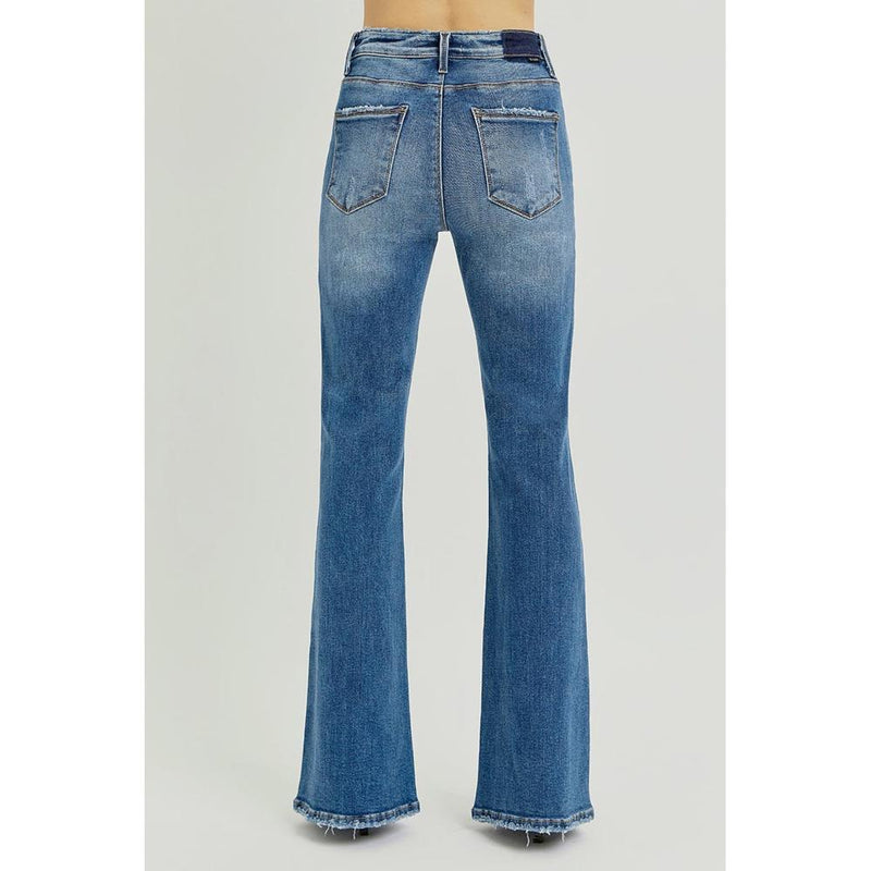 Women's Dark Tummy Control Jeans