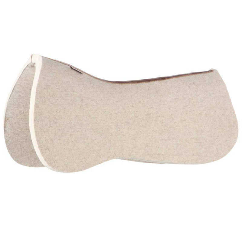 1in Contoured Butterfly Natural Felt Under Pad