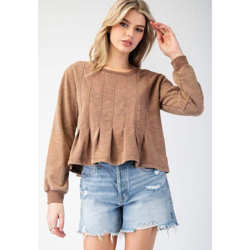 Women's Coco Pleated Top