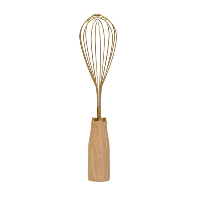 Stainless Steel Whisk with Rubber Handle