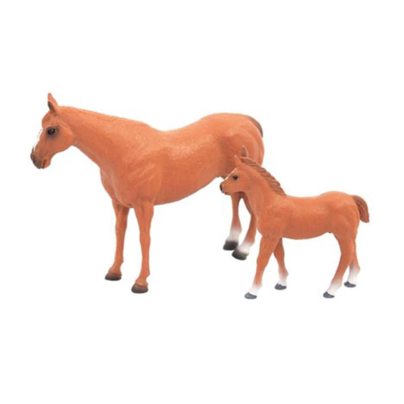 Quarter Horse Mare and Colt Set