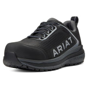 Women`s Outpace Black Composite Toe Work Shoe
