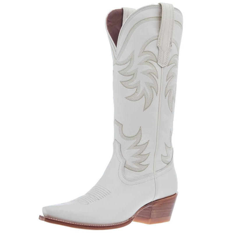 Women`s Annie Bone Vamp 14In Bone Top Boot