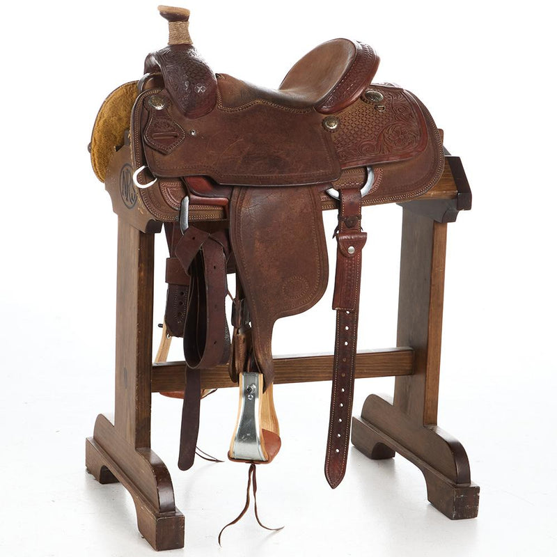 Used 13.5in Youth Calf Roping Saddle