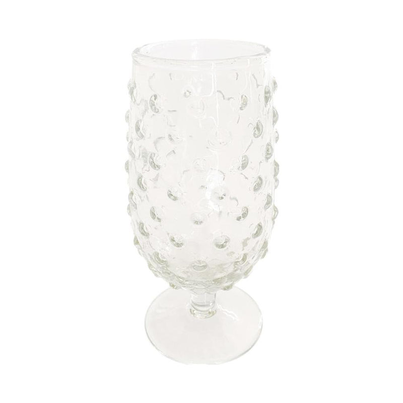 Recycled Glass Hobnob Drinking Glass