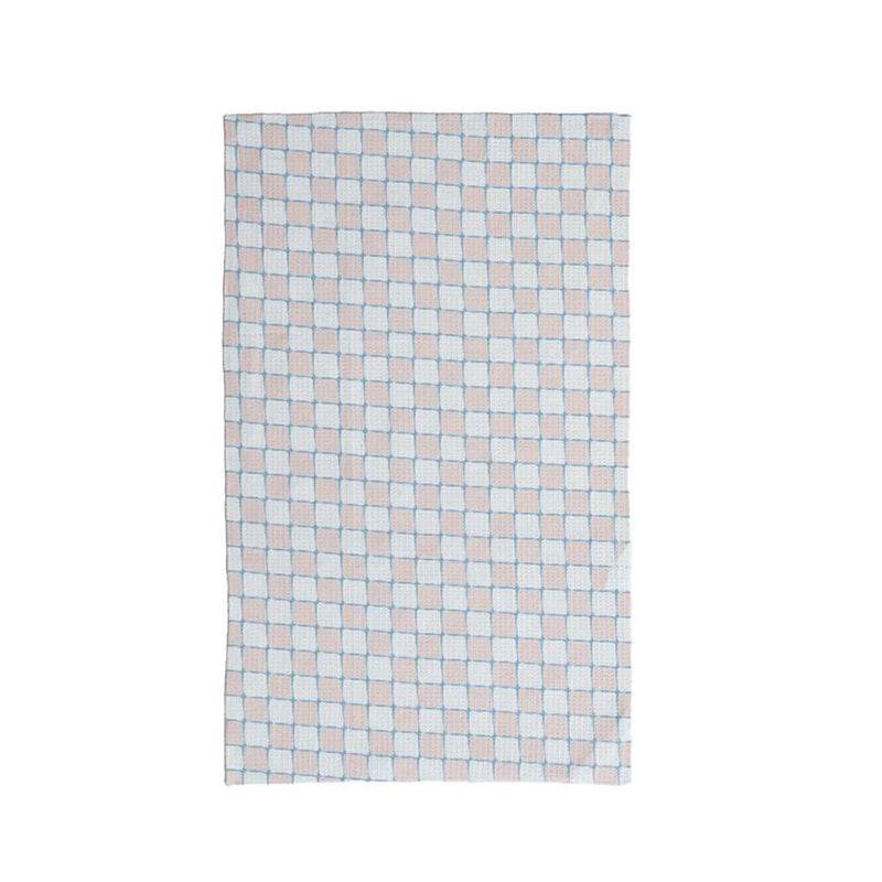 Check Print Micro Tea Towel