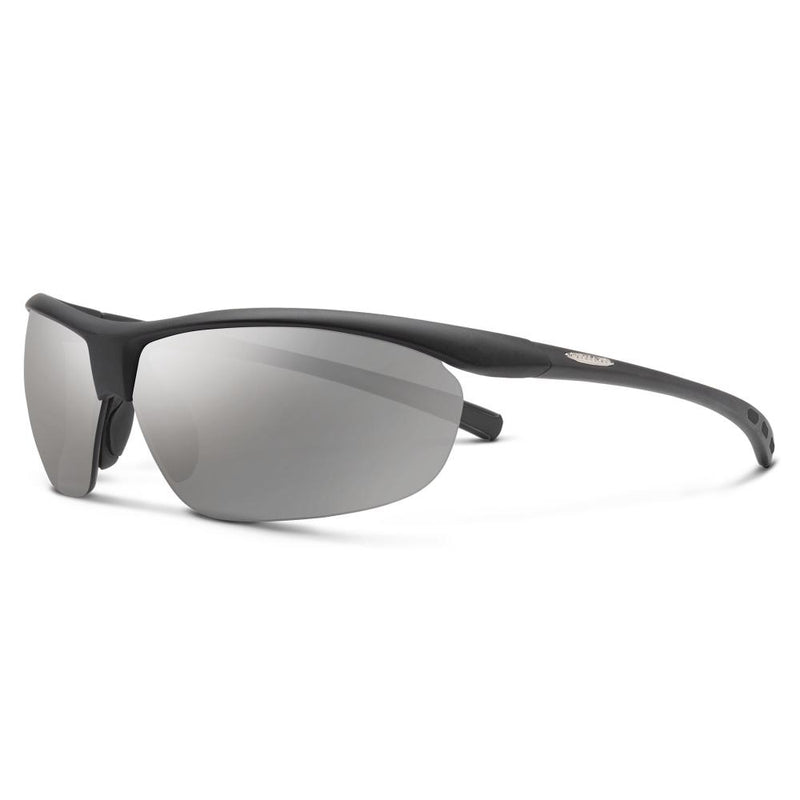 Zephyr Matte Black/Polarized Silver Mirror Sunglasses