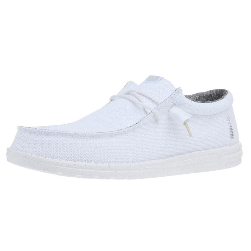 Men's Wally Sport Mesh White Casual Shoe