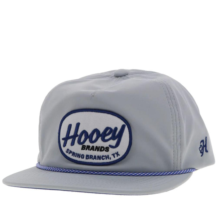 Local Grey 5-Panel w/ Patch and Rope Hat