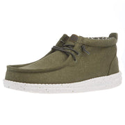 Men's Wally Mid Canvas Olive Casual Shoe