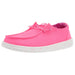 Women's Wendy Canvas Neon Pink Casual