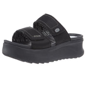 Women`s Delray Slide Black Sandal