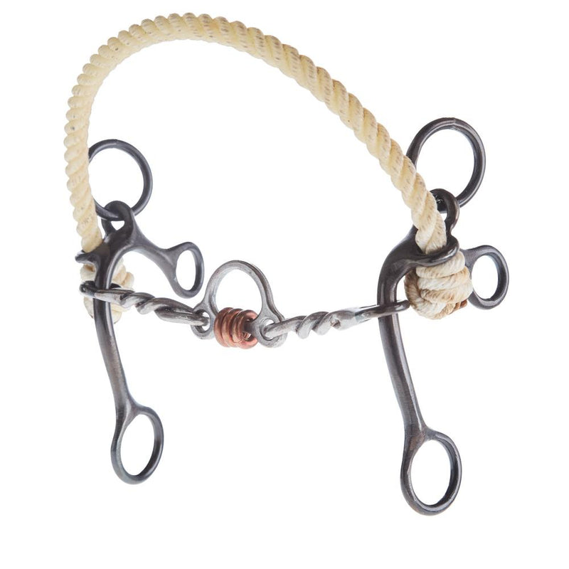 Twisted Wire Copper Roller Port Rope Nose Gag