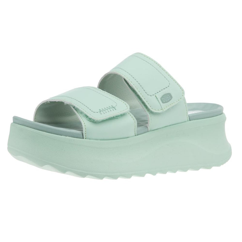 Women`s Delray Slide Mono Teal Sandal