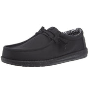 Men's Wally Black on Black Wide Width Casual Shoe