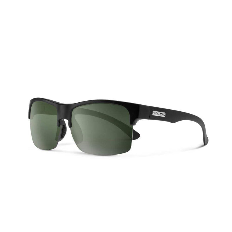 Rambler Lite Matte Black/Polarized Green Sunglasses