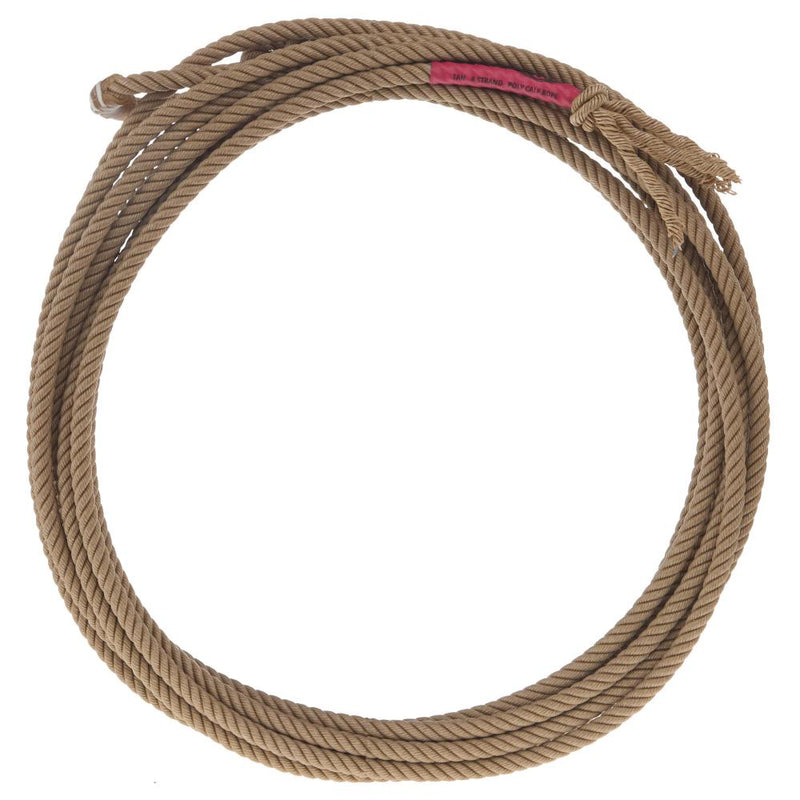 Tan 4-Strand Poly Calf Rope