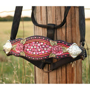 Pink Roses Bronc Halter