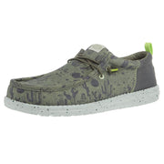 Men`s Green Wally Funk Desert Casual Shoe
