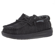 Wally Toddler Stretch Mesh Black on Black