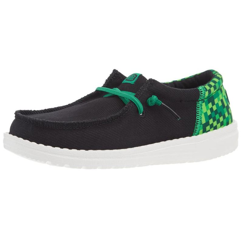 Youth Funk Gaming Black and Green Casual Shoe