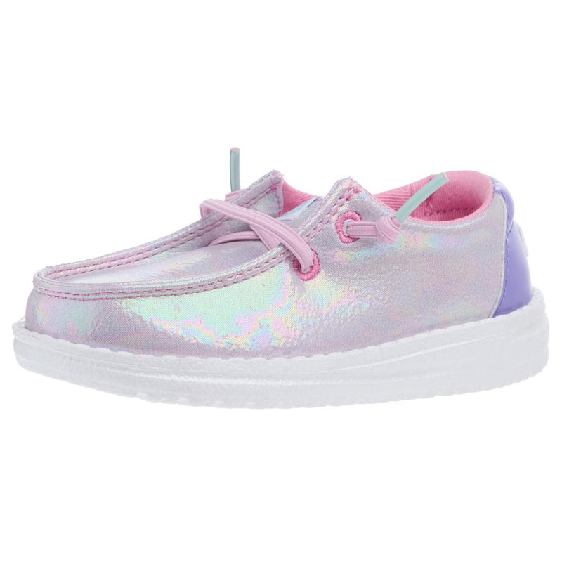 Toddler Wendy Iridescent Sparkle Purple Casual Shoe