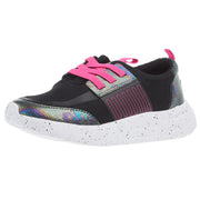 Youth Sirocco Play Brights Black and Pink Casual Shoe
