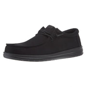 Men's Triple Black Wally Work Casual Shoe