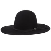 Exclusive Kids Black Wool Open Crown 4 in. Brim Hat