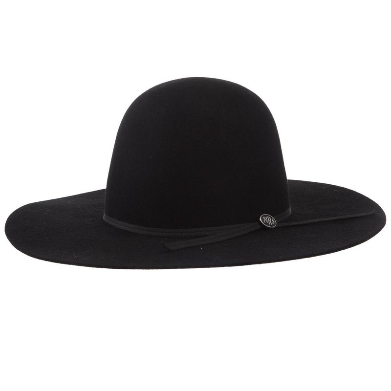 Exclusive Kids Black Wool Open Crown 4 in. Brim Hat