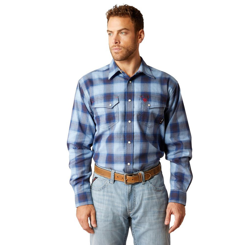 Mens FR Bighorn Snap Work Shirt