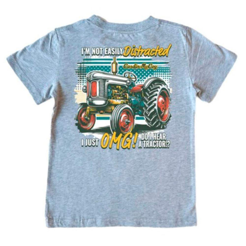 Easily Distracted By Tractors Tee