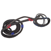 Brazilian Right Handed 5/8" Double Braid Black and Royal Blue Junior Bull Rope