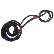 Brazilian Right Handed 5/8" Double Braid Black and Royal Blue Steer Bull Rope