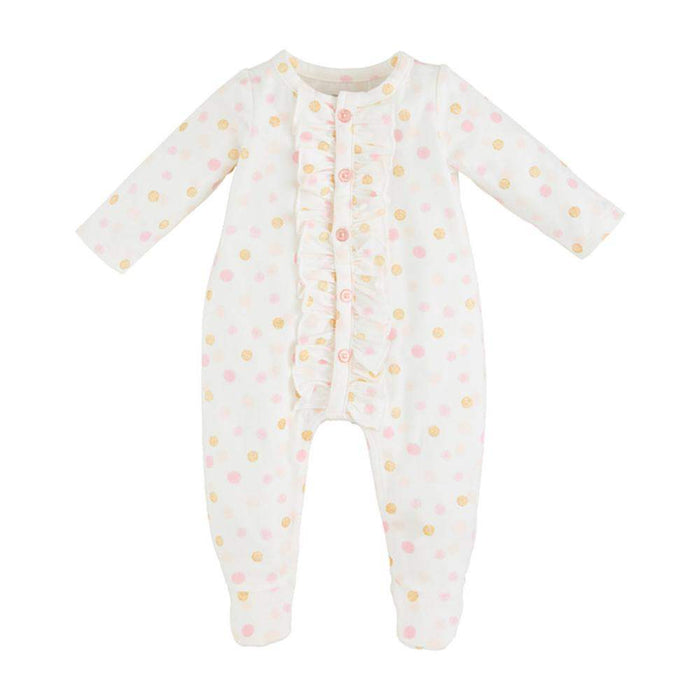 Girls Dot Ruffle Sleeper