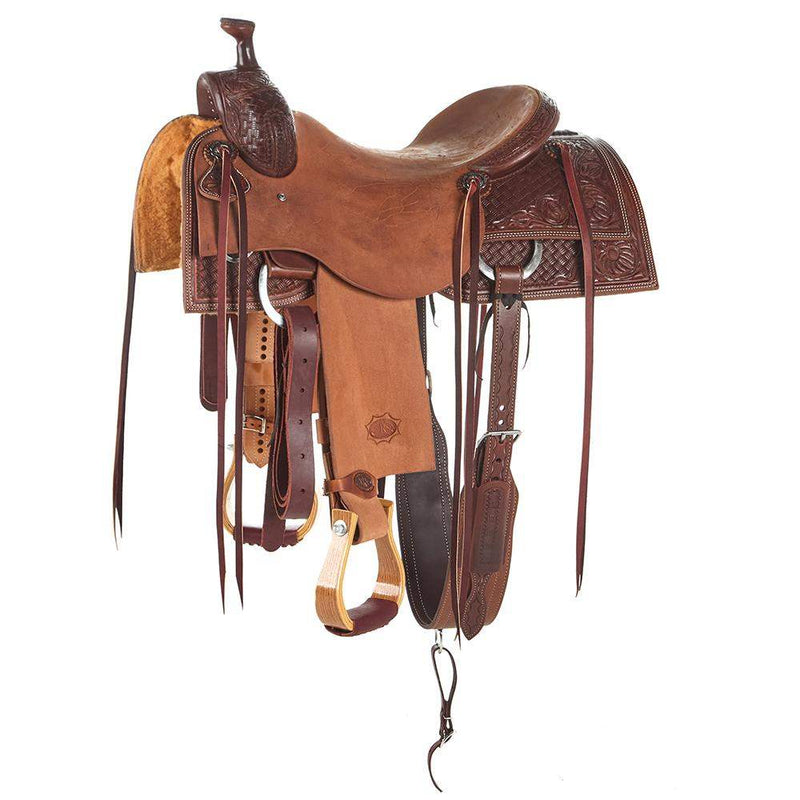 Competitor Series Heavy Oil Combo Tooled Versatility Saddle