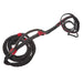 Brazilian Left Handed 7/8 Double Braid Red Adult Pro Bull Rope