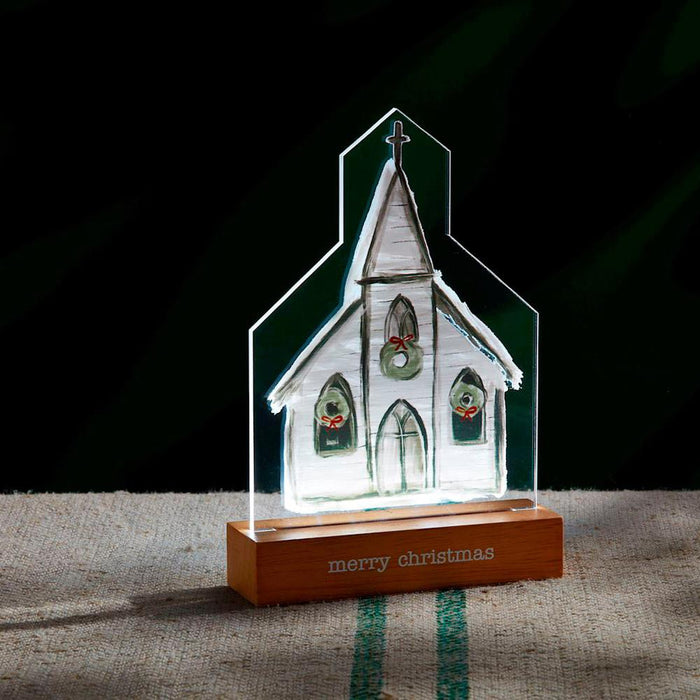 LED Acrylic Church Sitter
