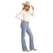 Women's Distressed High Rise Jean