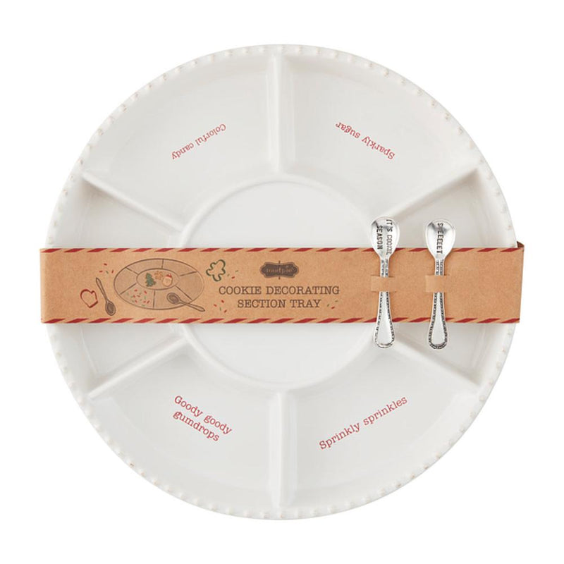 Christmas Cookie Decorating Tray