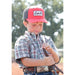 Boys Red Trucker Cap