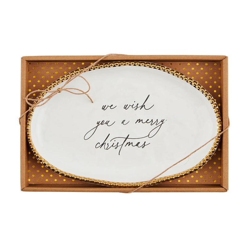 We Wish Sentiment Plate
