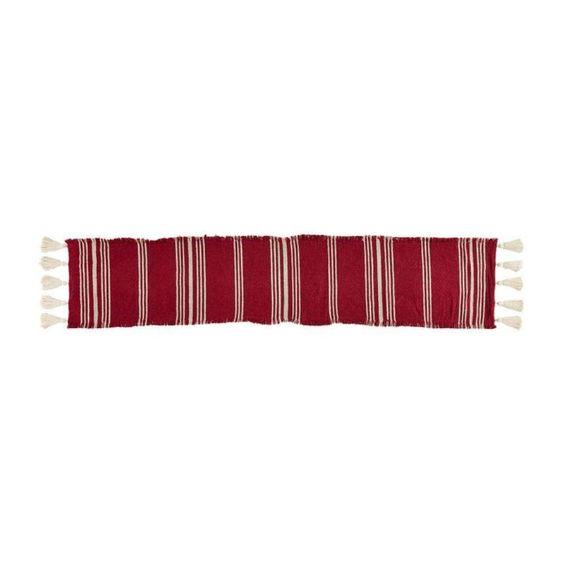 Red Stripe Ponchaa Runner